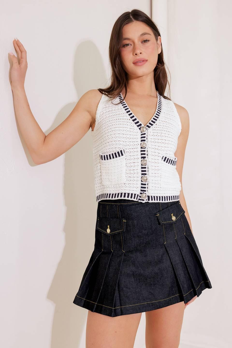SO IN LOVE SWEATER KNIT VEST