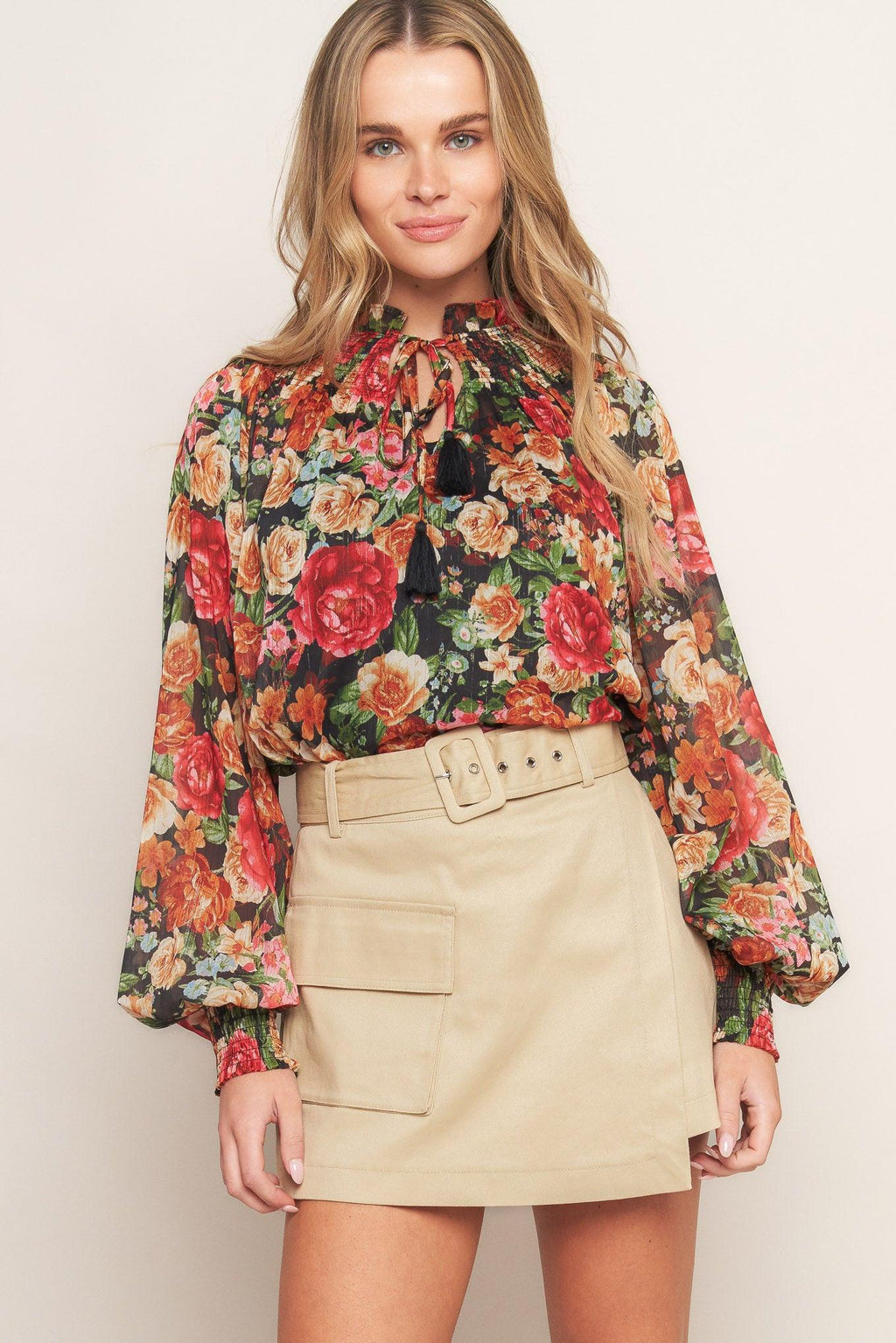 FOR THE DAY WOVEN TOP